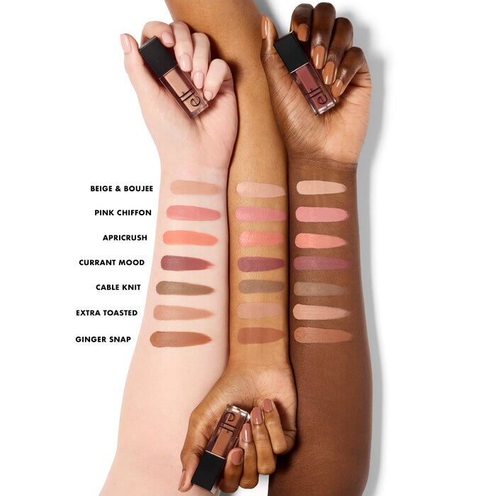 e.l.f. Liquid Velvet Eyeshadow Arm Swatches