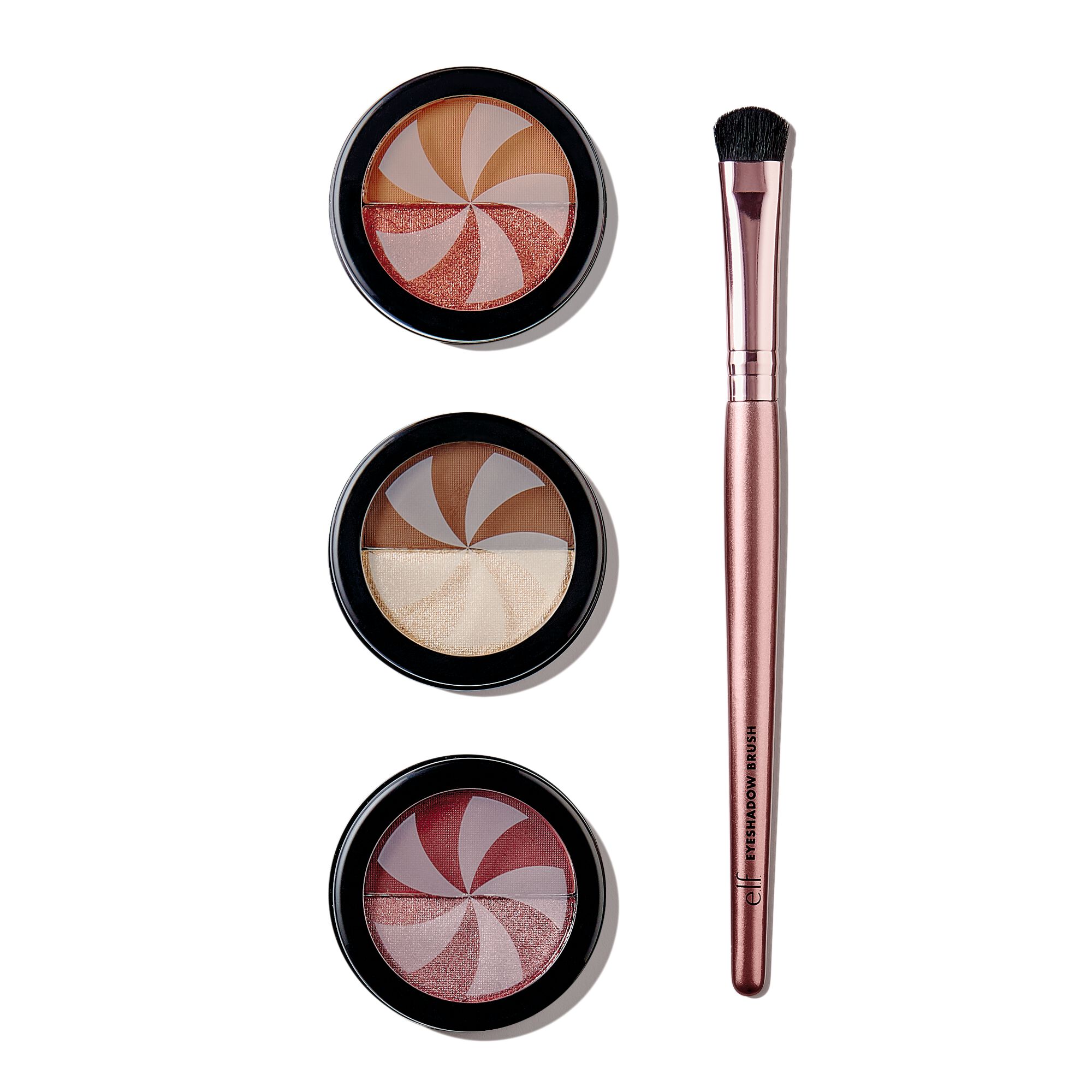 elf Eyeshadow Duos Set 3 Shadow Duos + Brush e.l.f. Cosmetics UK