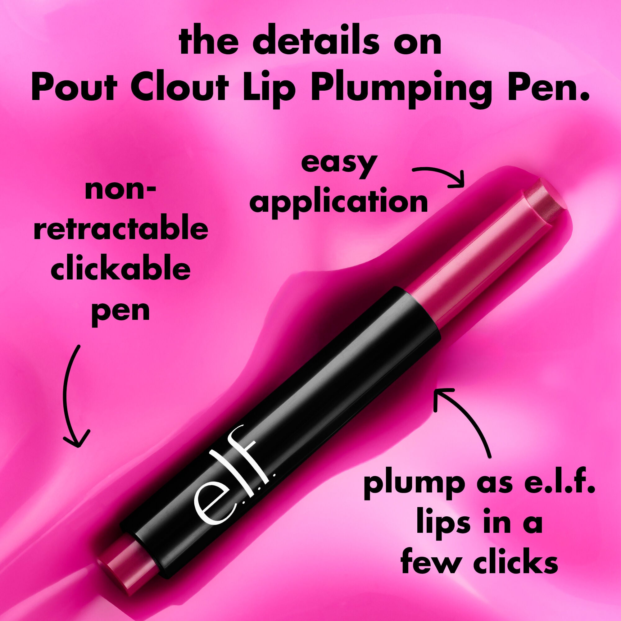 Easy Application, Retractable Plumping Lip Gloss