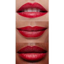 Red Lip Liner on Lips