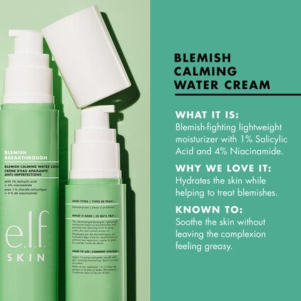 Blemish Breakthrough Calming Water Cream Mini, 