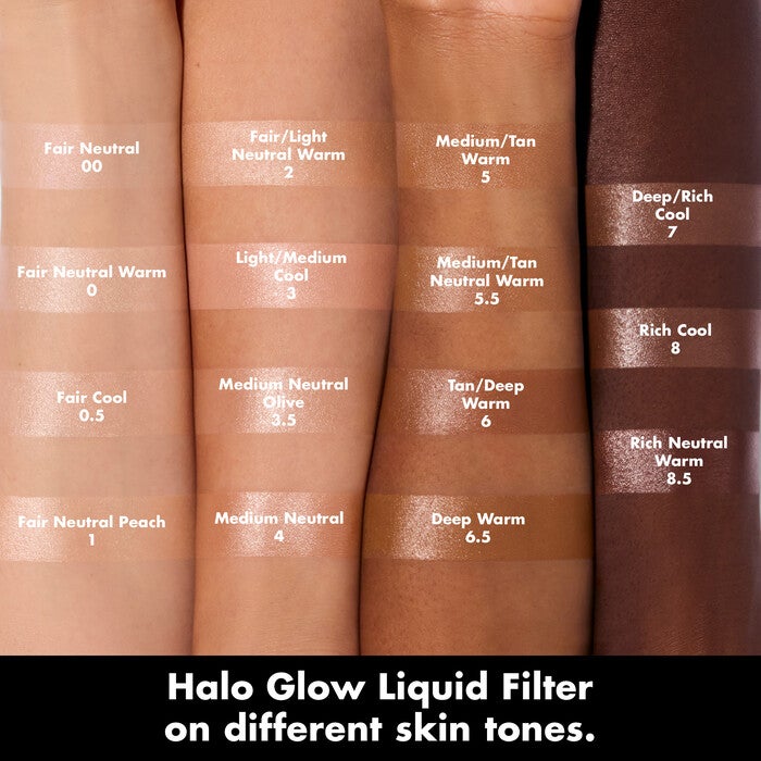 Halo Glow Liquid Filter, 1 Fair Neutral Peach
