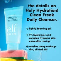Hydrating Facial Cleanser has 1% Hyaluronic Acid Complex to Hydrate Skin