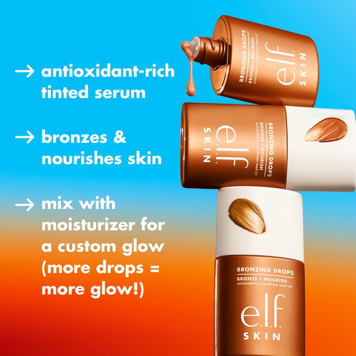 Bronzing Drops, 3 - Copper Gold with Copper Gold Shimmer - Medium to Rich Skin Tones