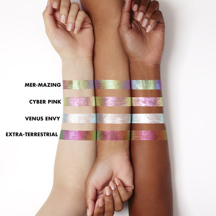 Duochrome Liquid Eyeshadow, Extra-terrestrial (Metallic Pink/Yellow/Green)