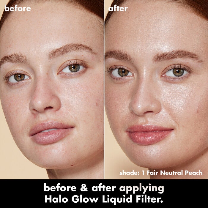 Halo Glow Liquid Filter, 1 Fair Neutral Peach