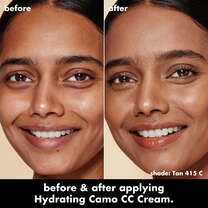 Camo Hydrating CC Cream, Tan 415 C - tan with cool undertones