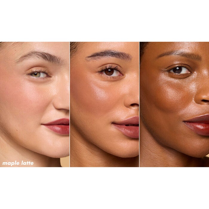 Maple Latte Brown Cheek Tint on Different Skin Tones