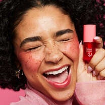 Sheer For It Blush Tint, Left on Red - sheer red