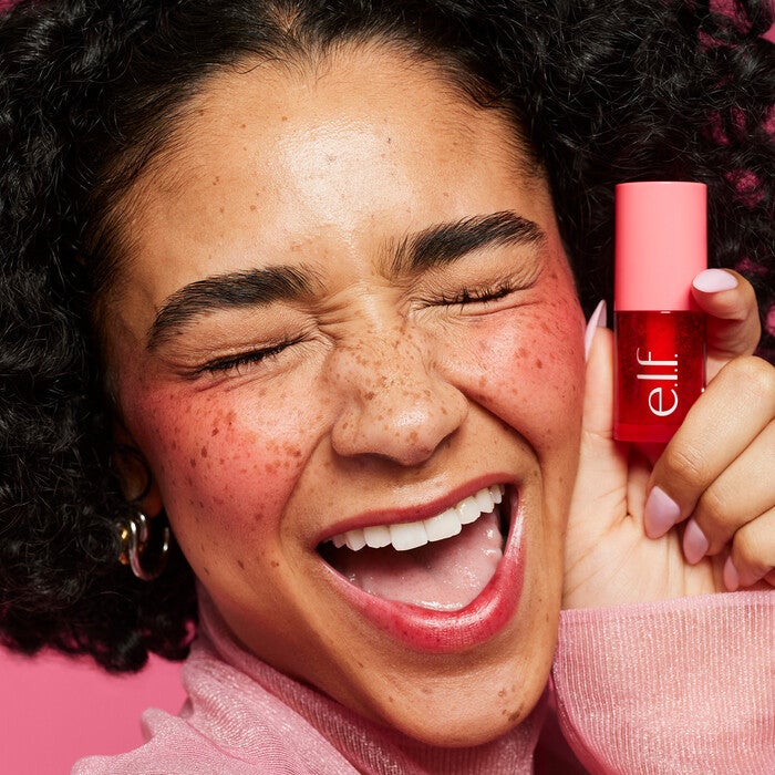 Sheer For It Blush Tint, Left on Red - sheer red