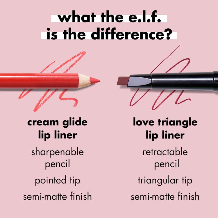 Cream Glide Lip Liner Lip Pencil e.l.f. Cosmetics
