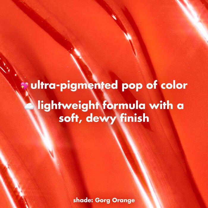 e.l.f. Orange Liquid Blush Texture Swatch