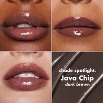 Glow Reviver Melting Lip Balm, Java Chip - Dark Brown