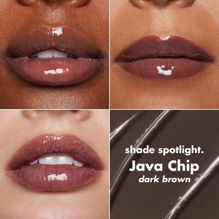 Glow Reviver Melting Lip Balm, Java Chip - Dark Brown