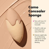 Concealer Sponge Works Well with Camo CC Cream And Camo Concealer