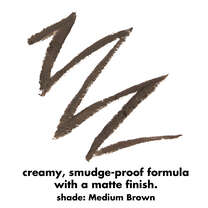 Lock On Liner and Brow Cream, Medium Brown