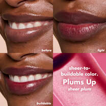 Sheer For It Pums Up Lip Tint Buildable Coverage
