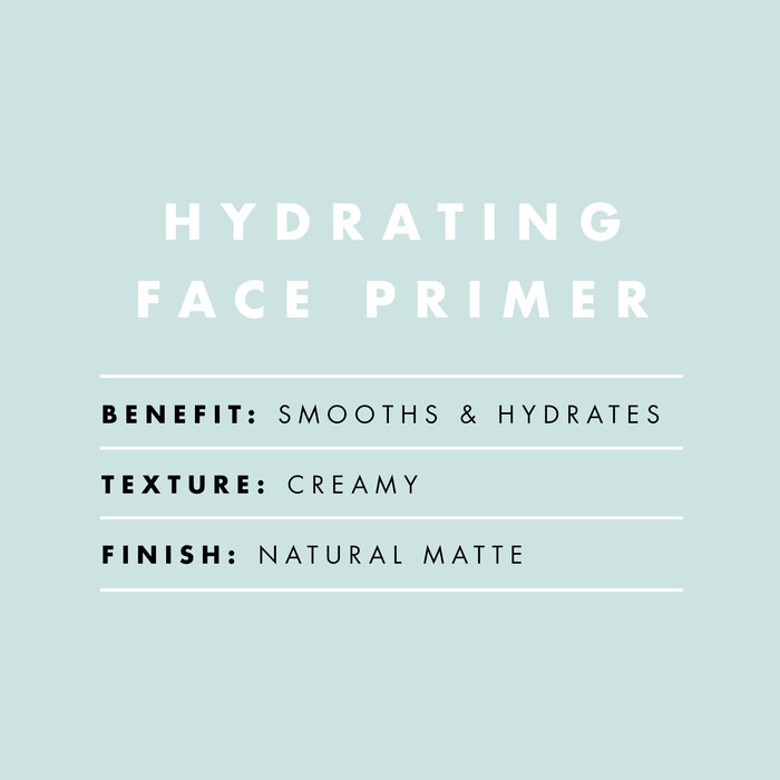 Hydrating Primer Benefit: Smoothes and Hydrates Skin