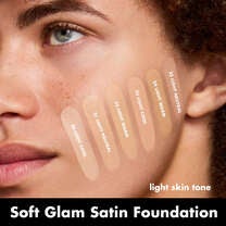 Soft Glam Satin Foundation, 20 Light Cool - light with cool undertones