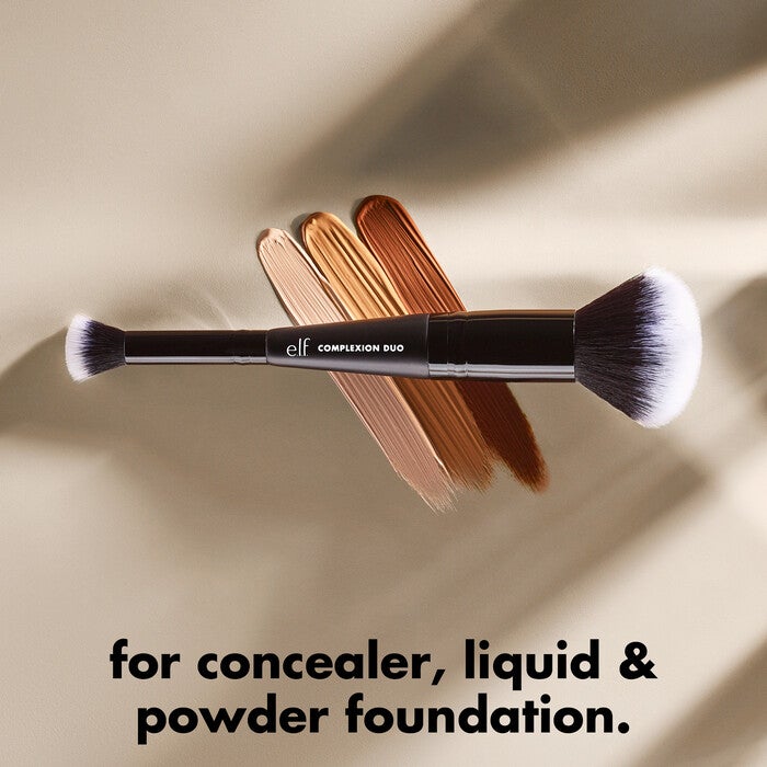 Duo Brush and CC Camo Cream Swatch