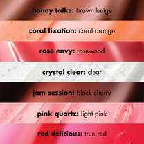 Glow Reviver Lip Oil Shade  Chart