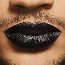 O FACE Satin Lipstick, All Night - Black