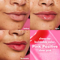 Sheer For It Blush Tint, Pink Positive​ - sheer pink