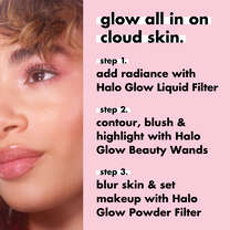 Halo Glow Powder Filter, Tan Warm