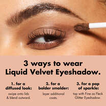 3 Ways to Apply Liquid Velvet Eyeshadow