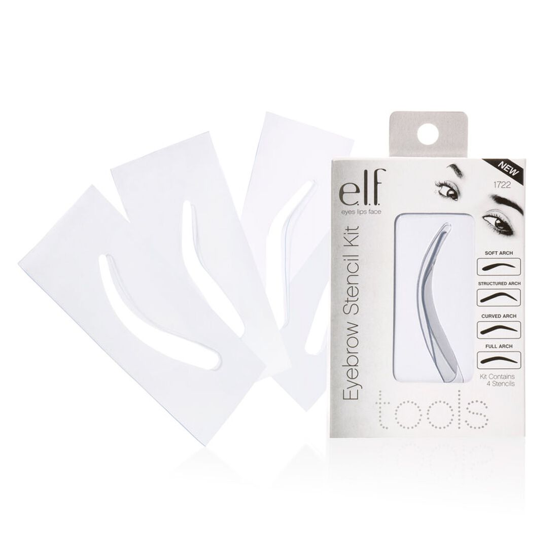Eyebrow Stencil Kit e l f Cosmetics UK Eyebrow Stencil Kit e l f Cosmetics UK