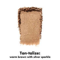 Fine as Fleck Glitter Eyeshadow, new shade! - Tan-talize - Warm Brown with Silver Sparkle