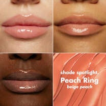 Glow Reviver Melting Lip Balm, Peach Ring - Beige peach