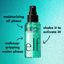 Bi-phase: Moisturizing Oil Phase + Makeup Gripping Water Phase