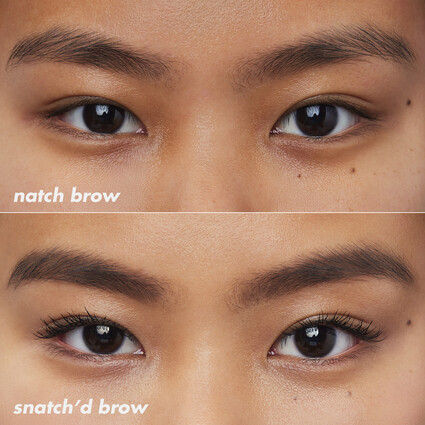 Before and After Using Instant Lift Brow Pencil