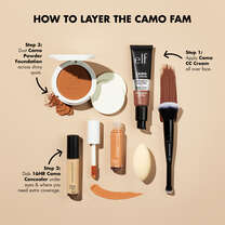 Camo Powder Foundation, Medium 330 W - medium with warm undertones