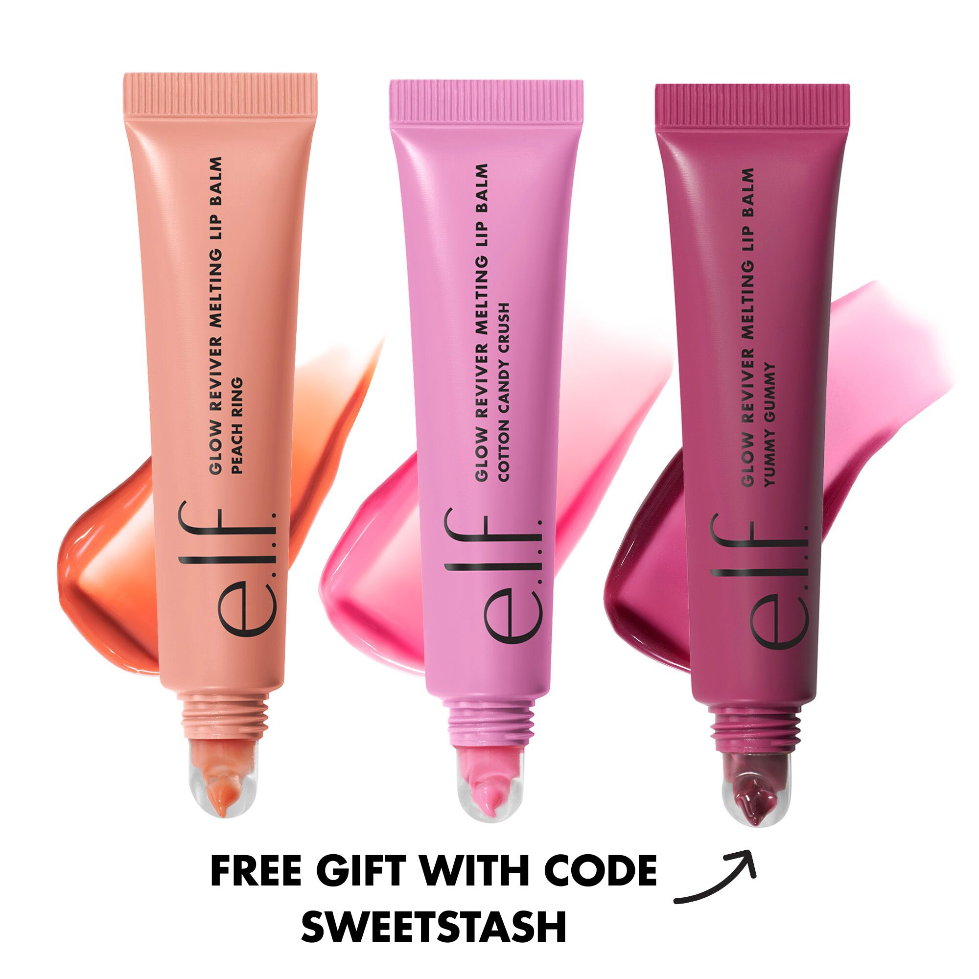 Sweeten Your Stash Glow Revivng Melting Lip Balm Set