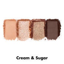 Bite-Size Cream & Sugar Mini Eyeshadow Palette Swatches