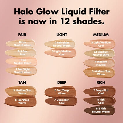 Halo Glow Liquid Filter, 