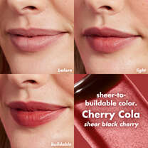 Cherry Cola, Black Cherry, Sheer Buildable Coverge Sheer For It Blush and Lip Tint