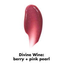 Divine Wine Glimmer Lip Oil Swatch