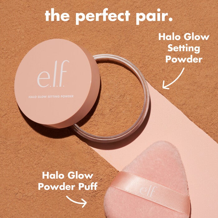 Triangle Powder Puff with Halo Setting Poweder