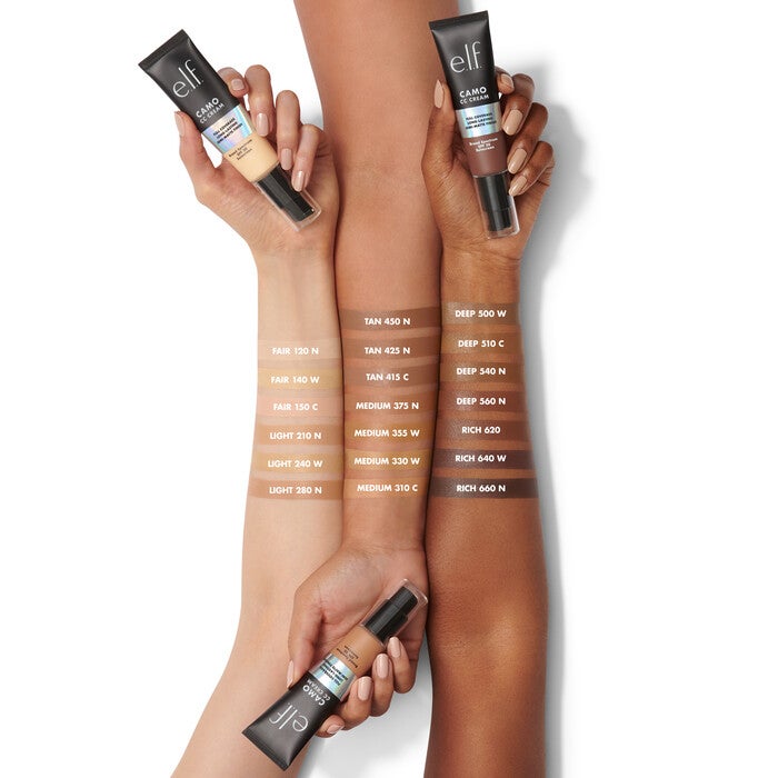 Camo CC Cream, Fair 100 W - fair with warm undertones