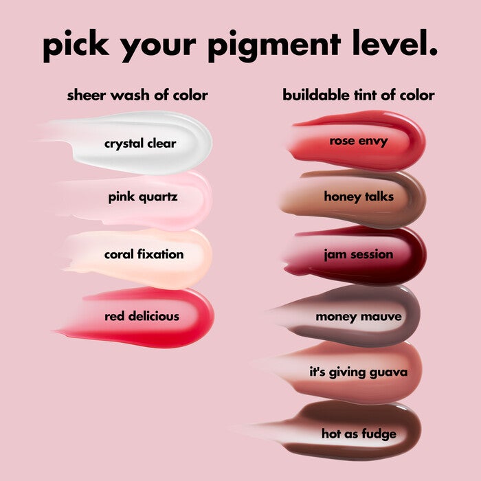Glow Reviver Lip Oil Shade  Chart