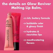 Glow Reviver Melting Lip Balm, Blackberry Sorbet - Black Cherry