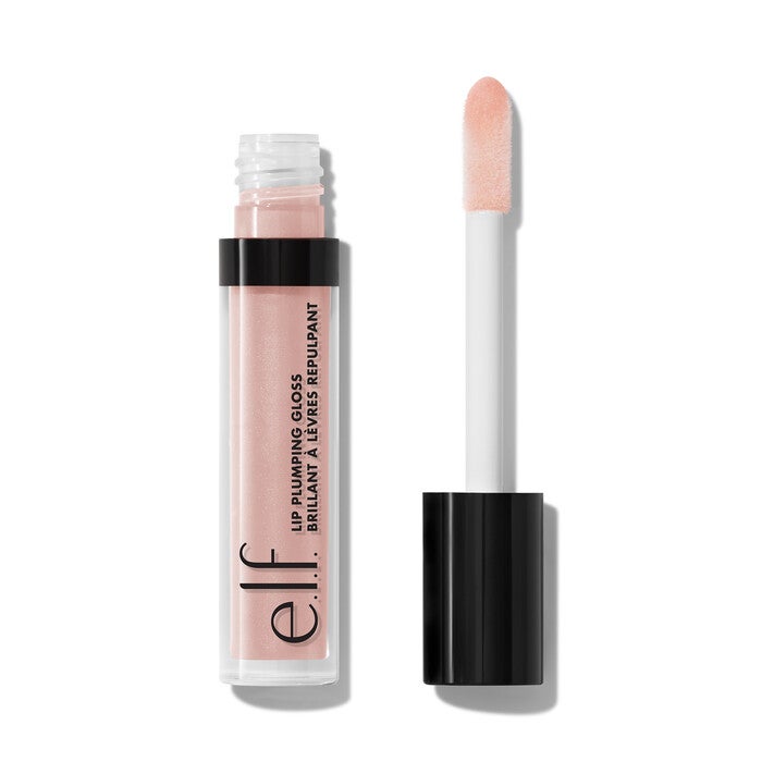 Pink Cosmo Lip Plumping Gloss - Pale Beige Pink Shimmer