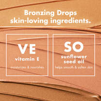 Bronzing Drops, 1 - Rose Gold with Rose Gold Shimmer - Fair to Medium Skin Tones