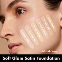Soft Glam Satin Foundation, 14 Fair Cool - fair with cool undertones