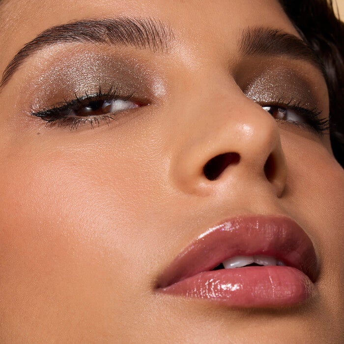 Fine as Fleck Glitter Eyeshadow, Filthy Rich - Neutral Brown with Champagne Sparkle