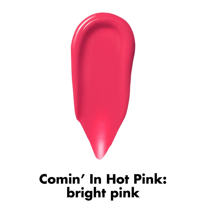 Comin' in Hot Pink Blush Swatch