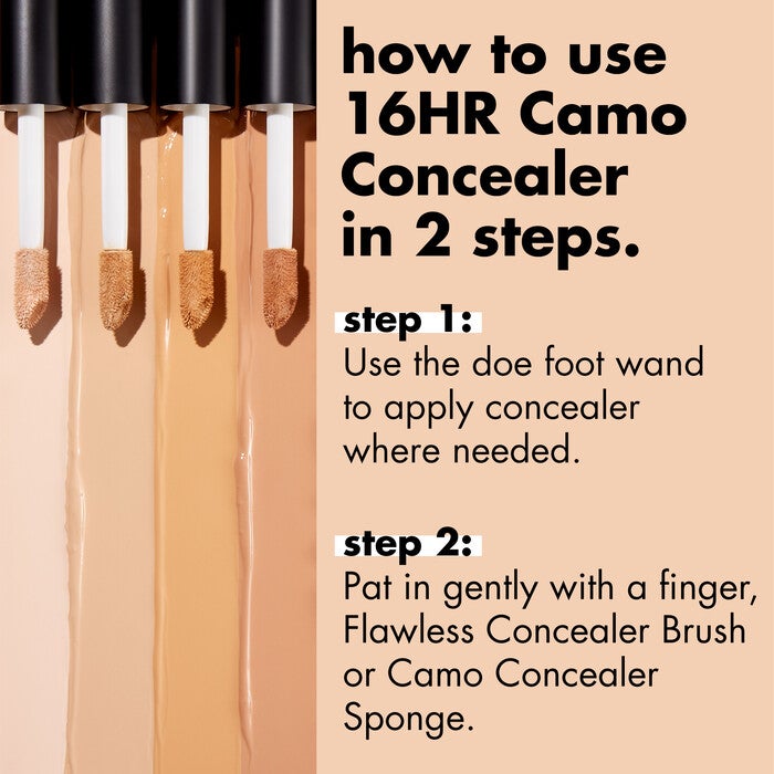 16HR Camo Concealer, Deep Olive - deep with golden olive undertones